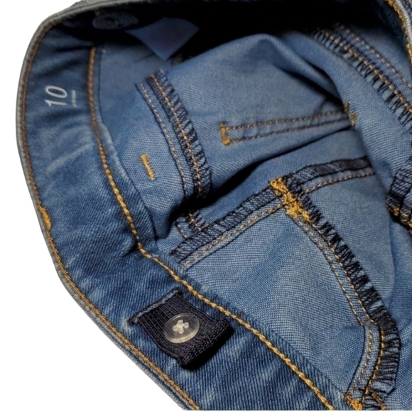 New SO Girl's Ultimate Knit Jeggings Blue Jean Leggings Comfy Size 10 - Picture 9 of 9